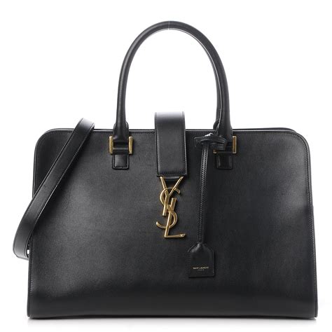 ysl cabas monogram medium|SAINT LAURENT Smooth Calfskin Medium Monogram Cabas.